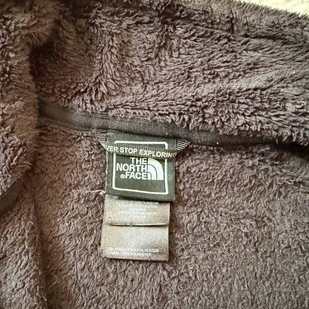 The North Face Black fluffy Fleece Jacket - Picture 5 of 6
